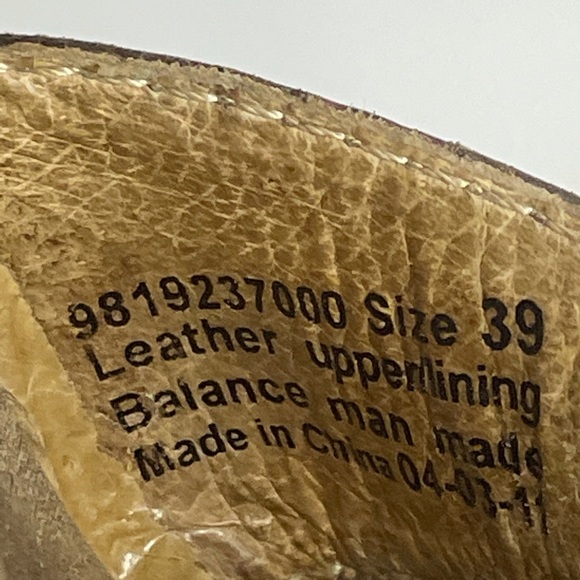 Dansko Clogs Sandals Womens 39 / 8.5 Brown Leather Ankle Strap W Buckle Casual - Picture 9 of 10